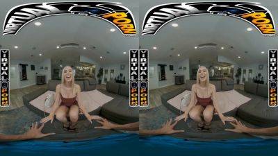 Kay Lovely - Kay Lovely gets her big boobs worshipped in VR Porn Experience - sexu.com