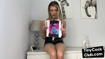 SPH femina talks dirty n humiliates smalldicks in solo video - txxx.com - Britain