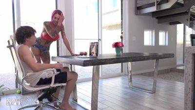 Anna Bell Peaks - Anna Belle - Anna Bell - Step-Dad's Call: Stepson Gets Busy with Stepmom's Naughty Bits - porntry.com