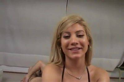 In Porn - Amateur Latina Blonde Sofi Banged In Her Pussy By Two Studs In Porn Casting - hotmovs.com