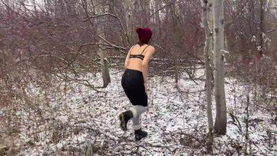Wife Gets Huge Public Double Creampie In Snow Storm From Husband And Friend / Sloppy Seconds - hotmovs.com
