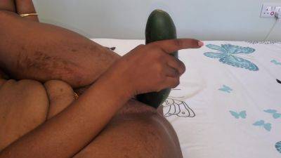 Biggest Cucumber In My Pussy So Amazing When I Cum With Cucumber - hclips.com