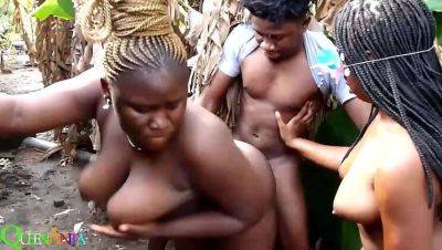 African Gift & Friends: Outdoor Ebony Party with Big Cocks - xxxfiles.com - India - Nigeria - South Africa