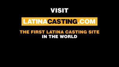 Juicy Tits Brunette Latina Wants More Sex With Big Cock Casting Agent - hotmovs.com