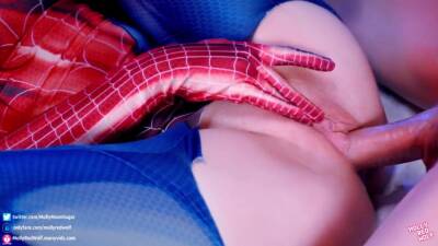 Sexy Mary Jane fucks in Spiderman costume - MollyRedWolf - Mary jane - xtits.com