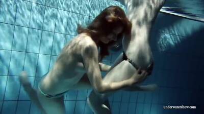 Zuzana And Lucie Underwater Swimming Lesbos - hdzog.com