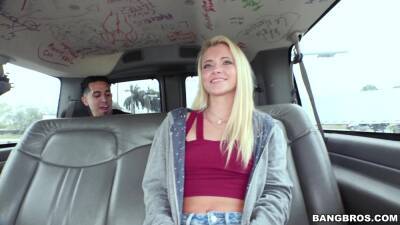 Riley Star - Cute blonde shares her first bang bus experience - xbabe.com