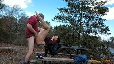 Amateur Wife Fucked And Creampied On Public Picnic Table - hdzog.com - Usa