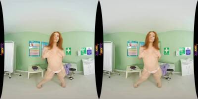 POV VR with redhead Jenny O'Sullivan - Special Solo Treatment - Virtual reality - xtits.com