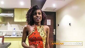 Tanzanian Amateur Ebony Model Casted For a Fake Job - xvideos.com