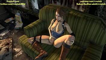 Jill Valentine getting a Big Surprise 3D Animation - xvideos.com