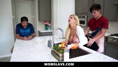 MomSlave.com- Stepson Can Fuck His Hot Stepmom Whenever He Wants - Brooklyn Chase - xxxfiles.com