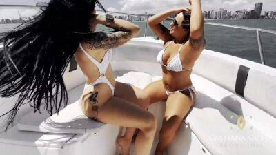 Latina MILFs sold their pussies for a yacht trip - anysex.com